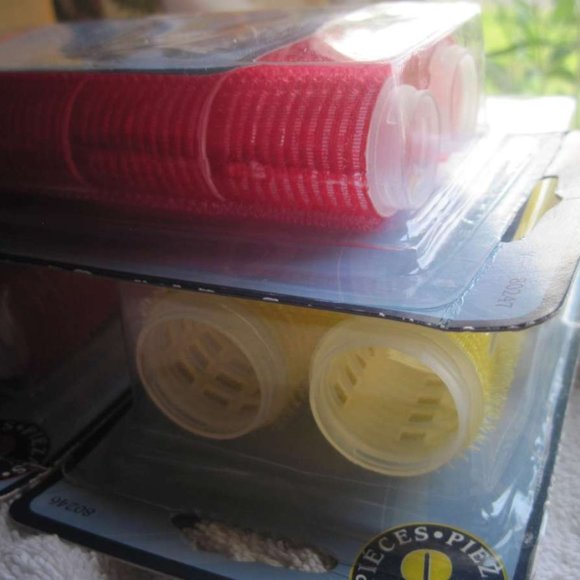 8 Goody Snap & Curl Self Holding Rollers Classic Hair Curlers Hook Large Medium - Picture 5 of 16